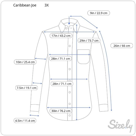 Caribbean Joe Floral Collared Long Roll Tab Sleeve Button Up Shirt Women 3X - Picture 13 of 13